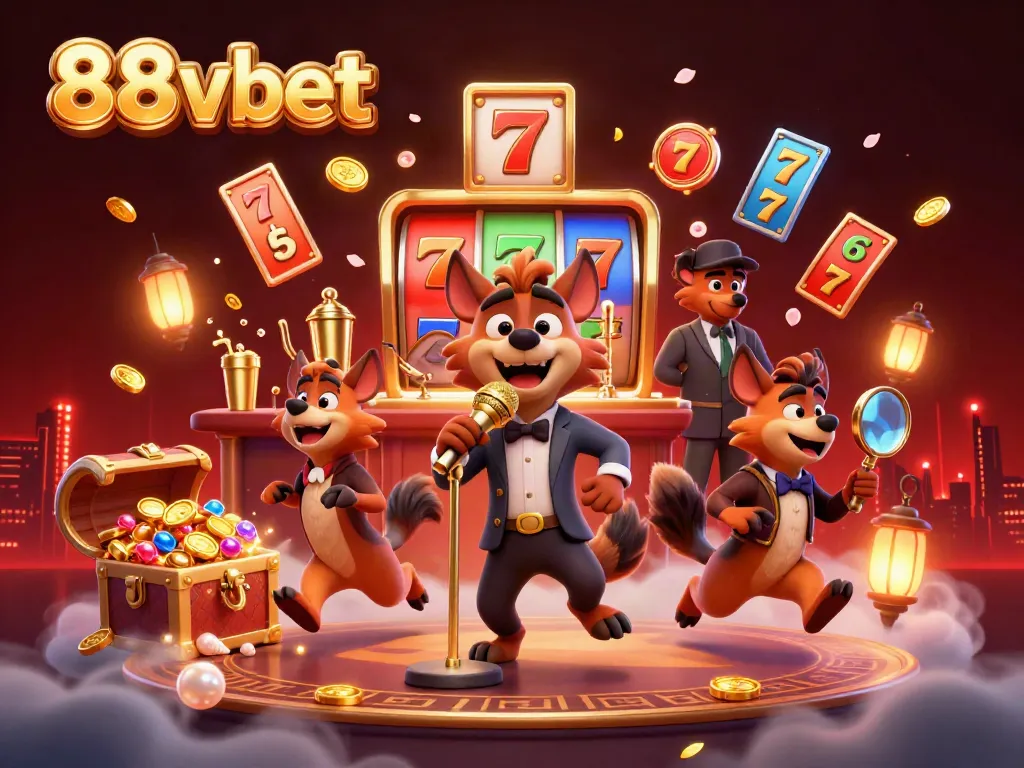 Experience the excitement of 88vbet with hyenas at a comedy casino, mixing drinks, and checking IDs.